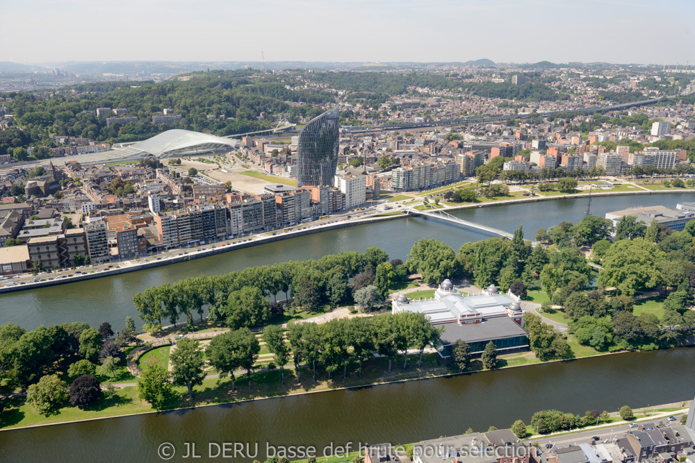 Liège - passerelle sur la Meuse